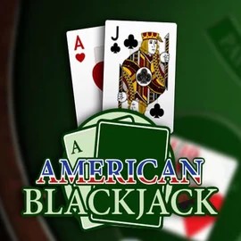 American Blackjack logo by Habanero at Likesbet Casino