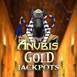 Anubis Gold Jackpots online game logo by Inspired Gaming on likessbet.com