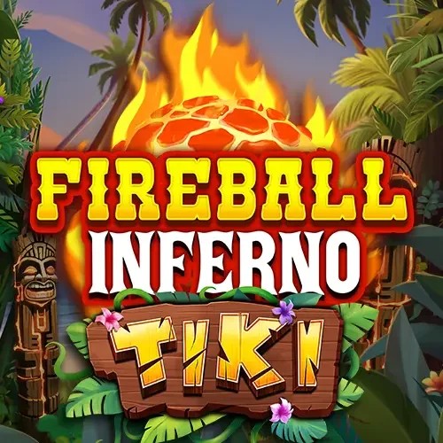 Slots logo of Fireball Inferno Tiki from NetEnt at Likesbet Casino
