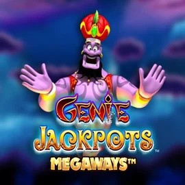 Genie Jackpots Megaways by Blueprint Gaming, showcased at likessbet.com – game logo
