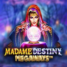 Madame Destiny Megaways logo by Pragmatic Play Likesbet Casino
