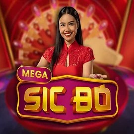 Mega Sic Bo online game logo by Pragmatic Play on likessbet.com