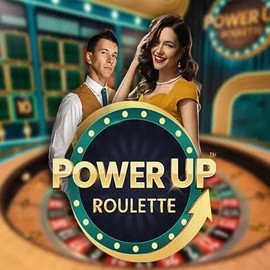 PowerUP Roulette game by Pragmatic Play – logo hosted on Likesbet Casino