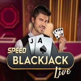 Speed Blackjack logo by Pragmatic Play at Likesbet Casino
