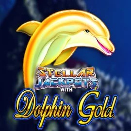 Dolphin Gold with Stellar Jackpots logo – Jackpots by Lightning Box Game at Likesbet Casino