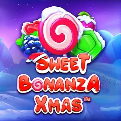Sweet Bonanza Xmas Slot game by Pragmatic Play – logo hosted on Likesbet Casino