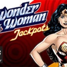 Wonder Woman Jackpots logo by Amaya at Likesbet Casino